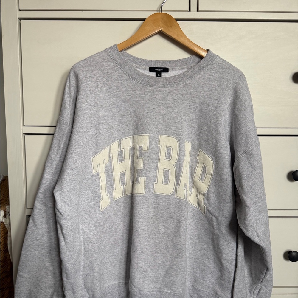 The Bar Grey Crewneck Sweatshirt